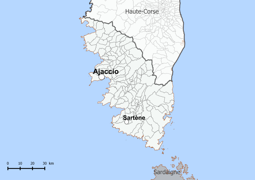 Pose de borne de recharge Corse-du-Sud