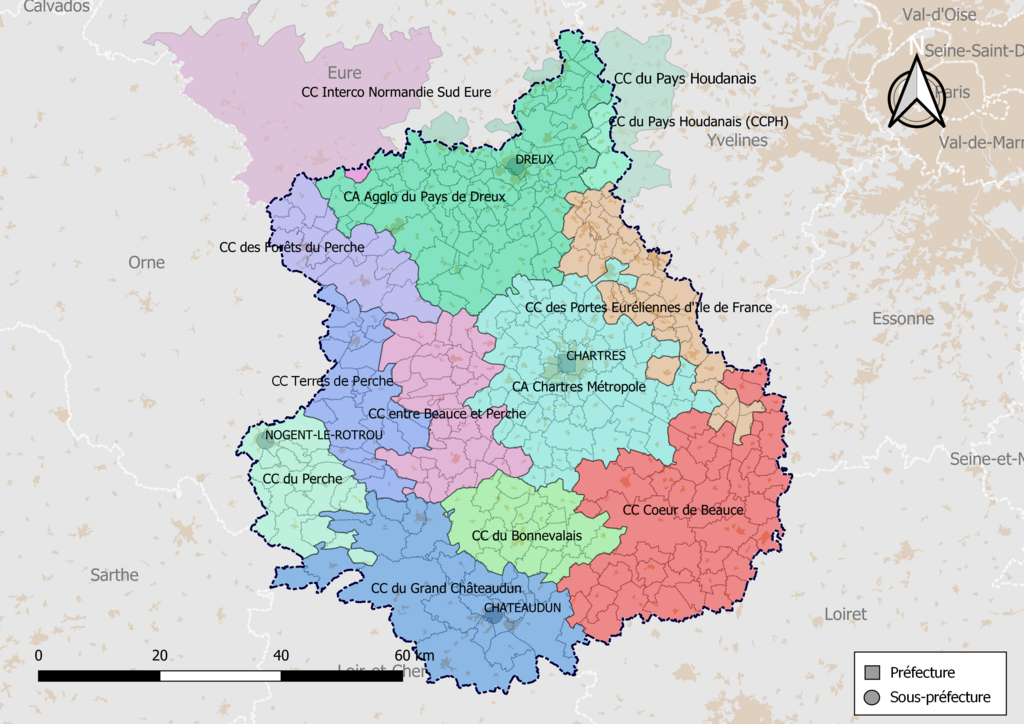 Pose de borne de recharge Eure-et-Loir