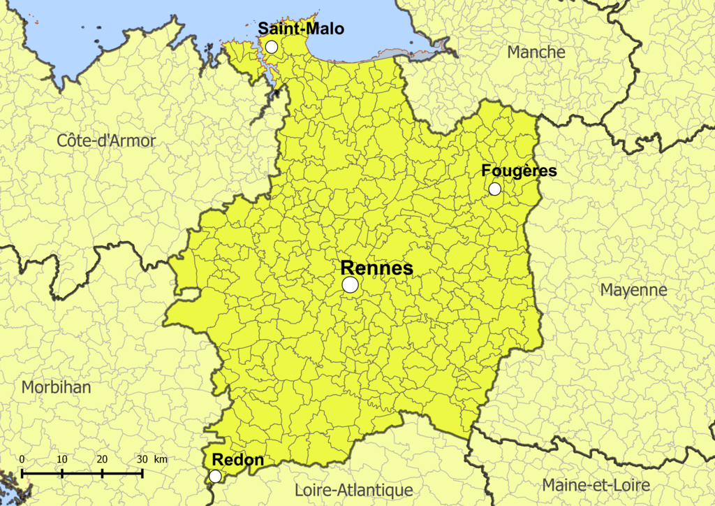 Pose de borne de recharge Ille-et-Vilaine