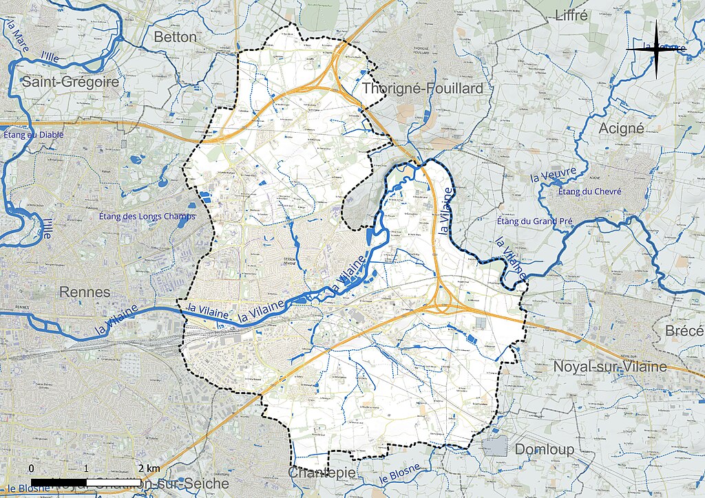 Pose de borne de recharge Cesson-Sévigné
