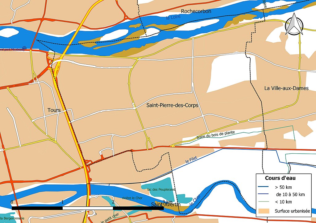 Pose de borne de recharge Saint-Pierre-des-Corps