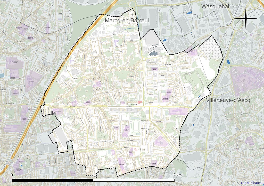 Pose de borne de recharge Mons-en-Barœul