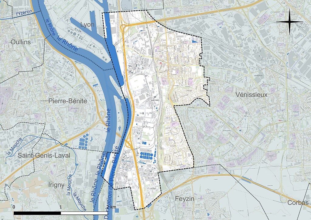 Pose de borne de recharge Saint-Fons