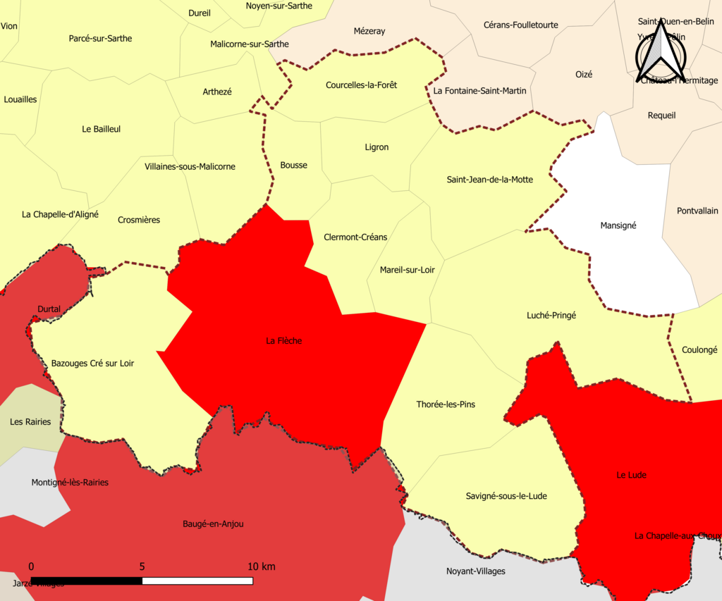 Pose de borne de recharge La Flèche