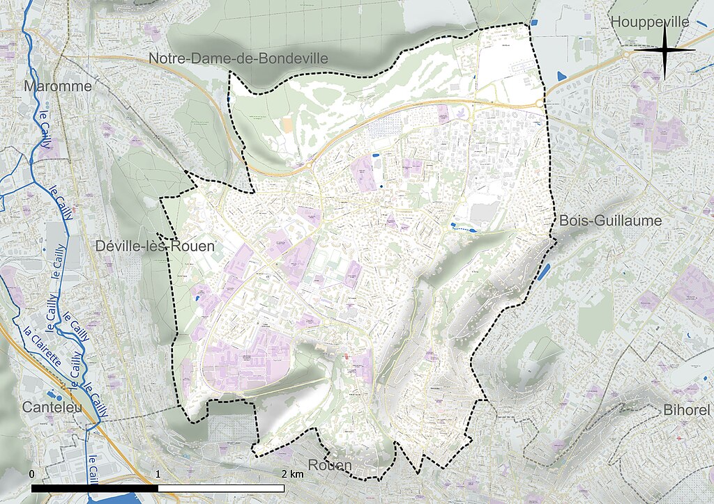 Pose de borne de recharge Mont-Saint-Aignan