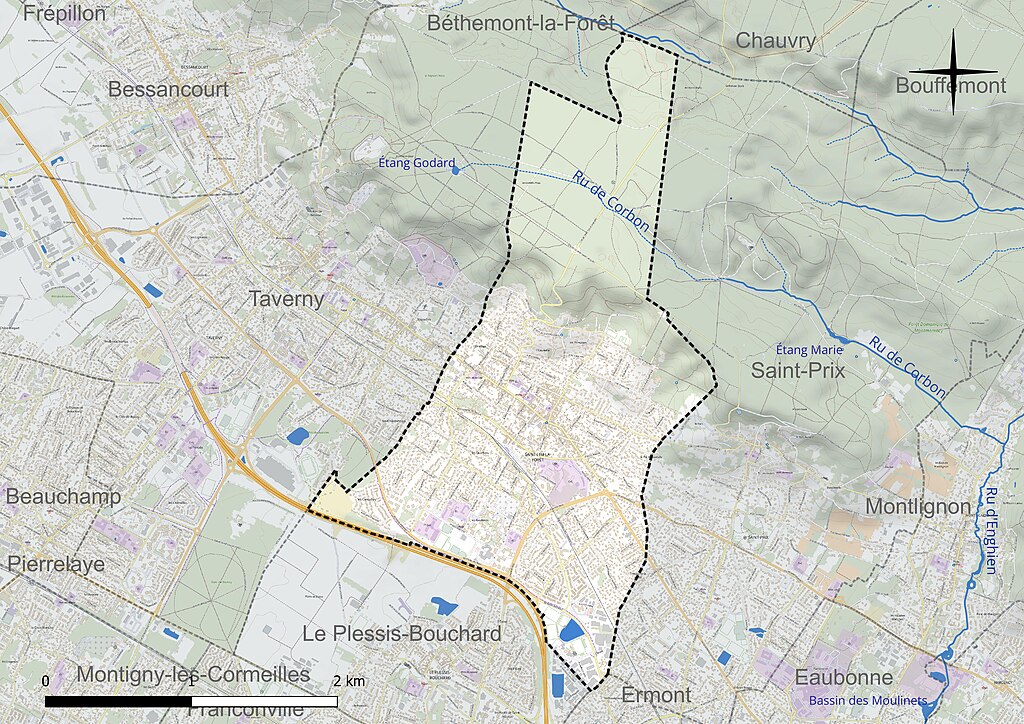 Pose de borne de recharge Saint-Leu-la-Forêt