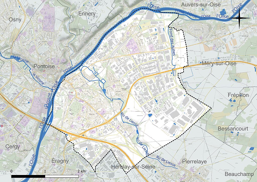 Pose de borne de recharge Saint-Ouen-l'Aumône