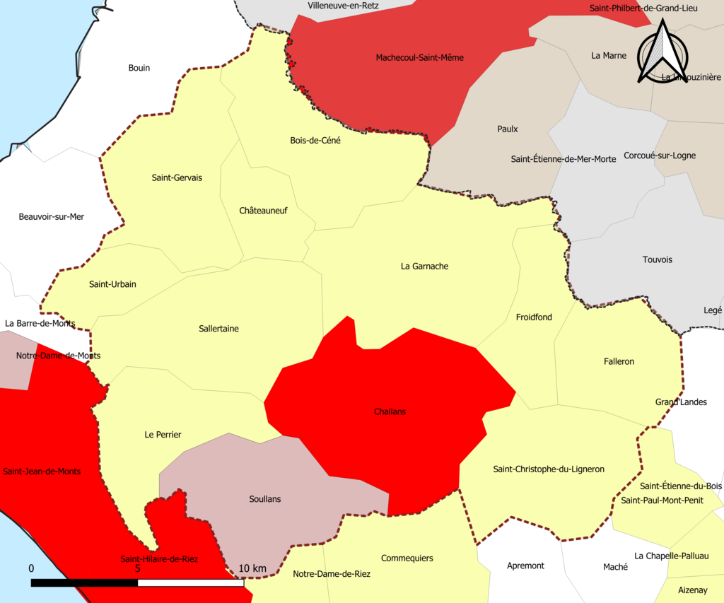 Pose de borne de recharge Challans