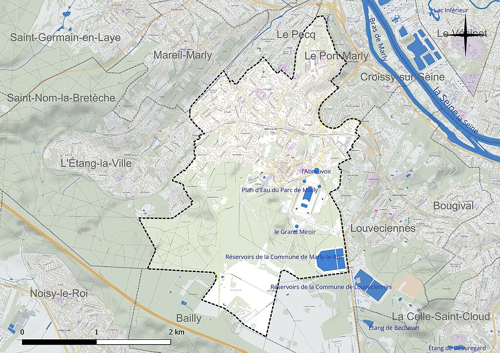 Pose de borne de recharge Marly-le-Roi